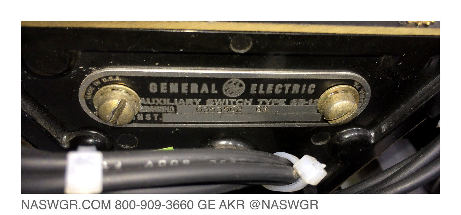 General Electric AKR-7D-30H Circuit Breaker (M/O,D/O) - 800 Amp