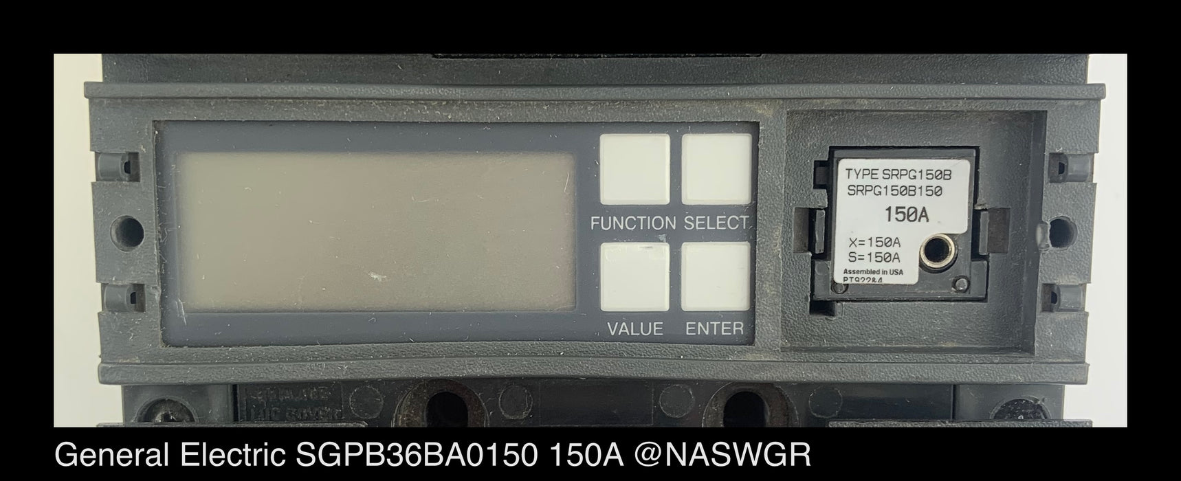 General Electric SGPB36BA0150 Molded Case Circuit Breaker ~ 150 A