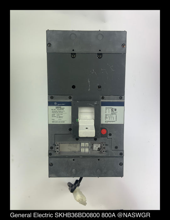 General Electric SKHB36BD0800 Molded Case Circuit Breaker ~ 800 A