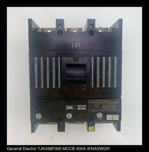 GE TJK436F000 Molded Case Circuit Breaker - 200 Amp