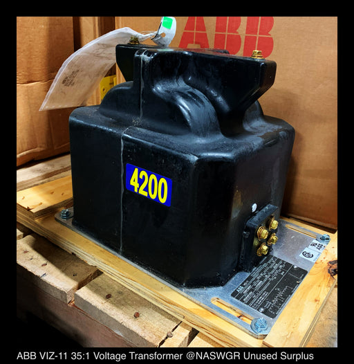 ABB VIZ-11, 923A381G0 Voltage Transformer - 35:1  Ratio - Unused