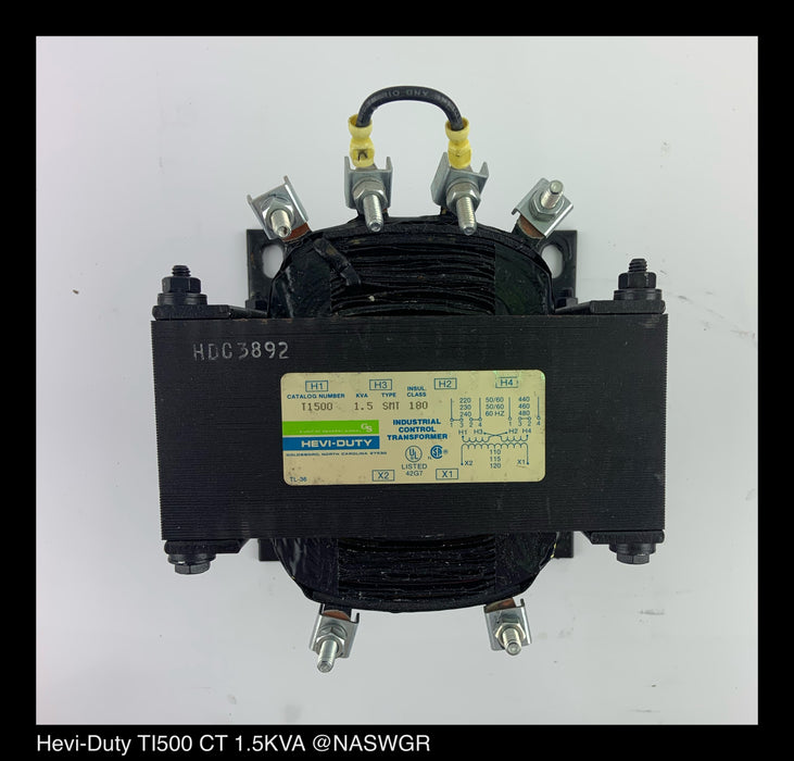 Hevi-Duty TI500 Industrial Current Transformer ~ 1.5KVA