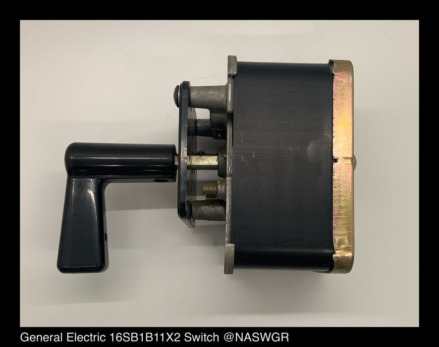 General Electric 16SB1B11X2 Breaker Control Switch