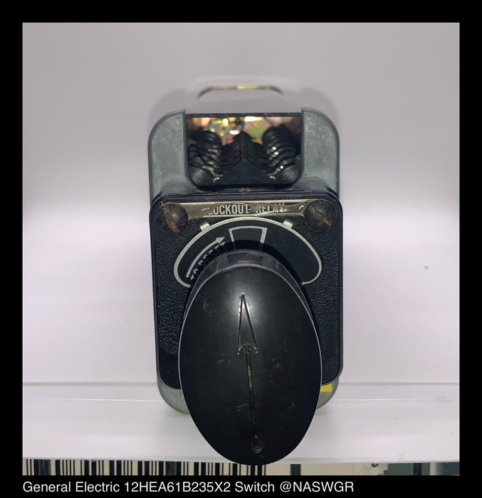 General Electric 12HEA61B235X2 Auxiliary Relay