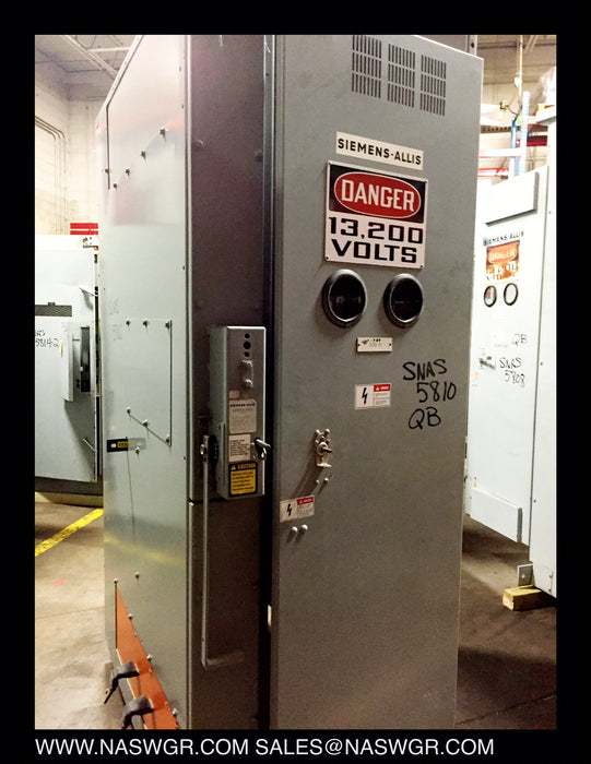 Siemens Allis QB Load Interrupter Switch 15kV 600 amp ~ Siemens-Allis QB Switch
