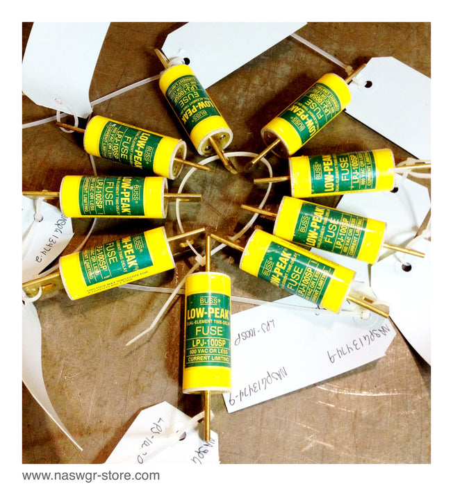 LPJ-100SP , Copper Bussman LPJ-100SP Fuses , 100 amp LPJ100SP 600vAC