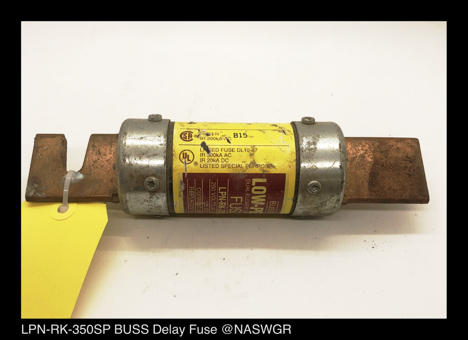 LPN-RK-350SP BUSS Low-Peak Dual Element Time Delay Fuse