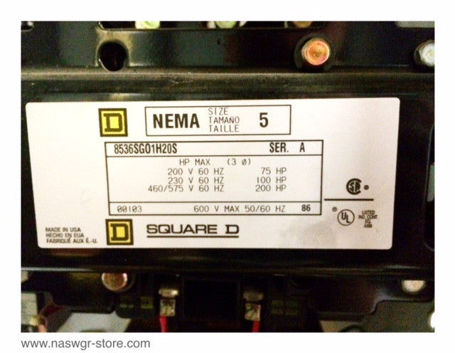 Square D Model 6 Size 5 Combination MCC ~ 8536SG01H20S