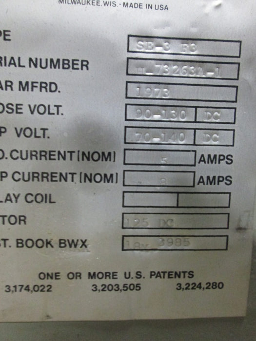Allis Chalmers FA-350A Circuit Breaker (E/O.D/O) - 3000 Amp