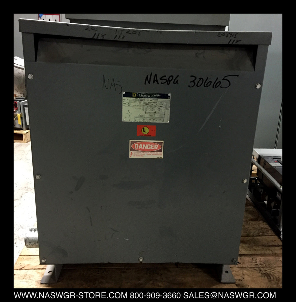 34749-17212-023 ~ Square D Sorgel 112T3H Transformer 112.5 KVA