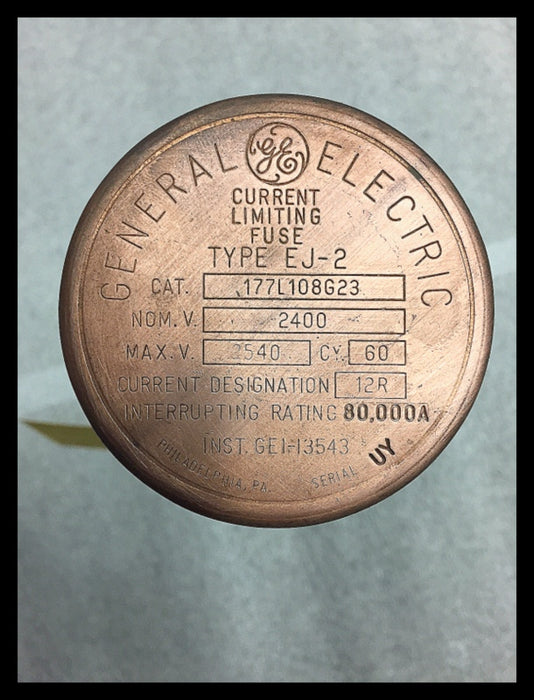 General Electric 177L108G23 Current Limiting Fuse