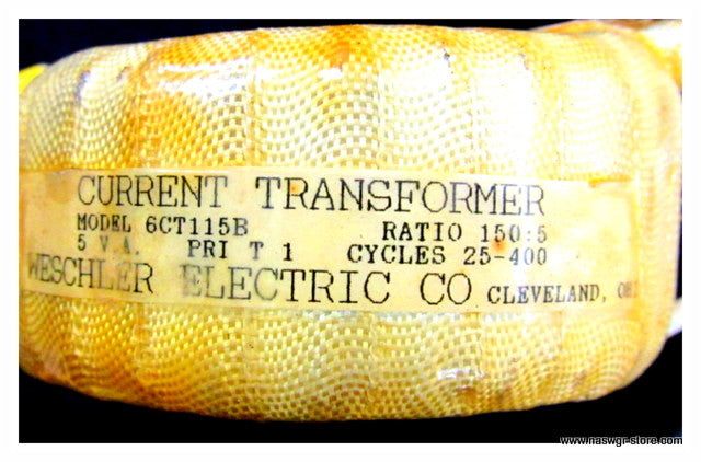 6CT115B ~ Weschler Elelctric 6CT115B CT