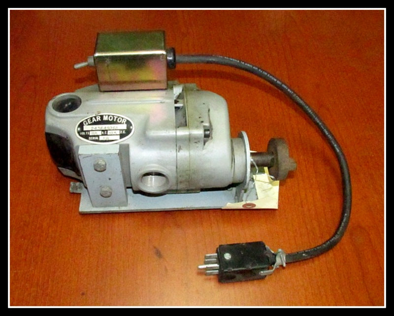 GE / Gear Motor 2436492G1 Magneblast Elevating Motor