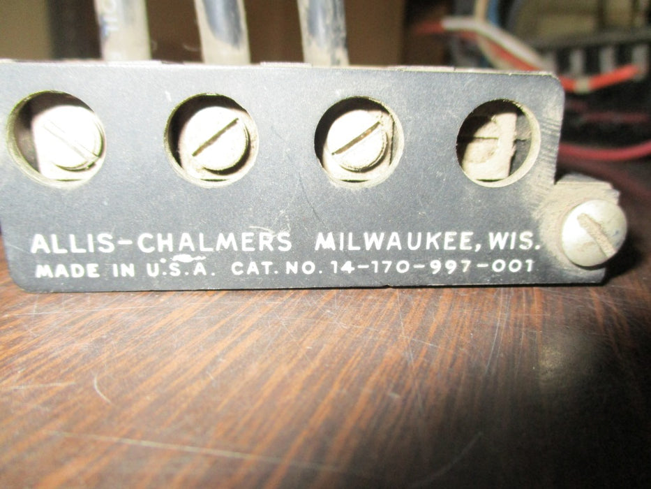 Allis Chalmers 14-170-997-001 QMW Terminal Block