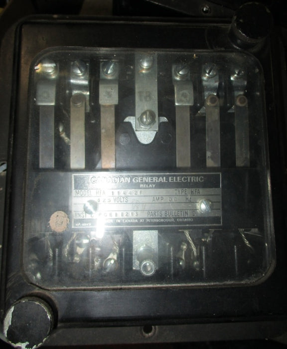 Canadian General Electric HFA11A42F Relay