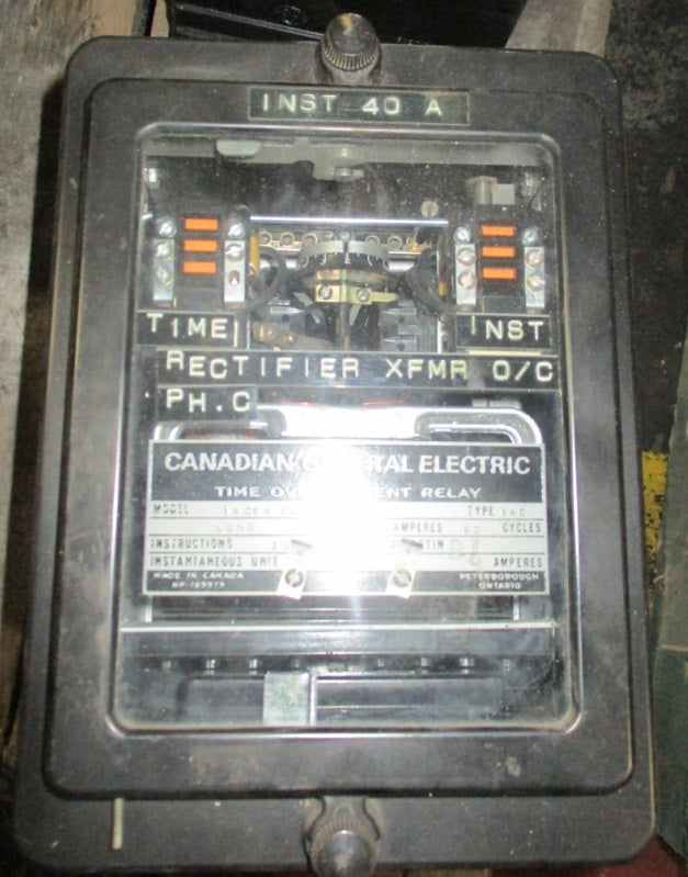 Canadian General Electric IAC66B2A Relay