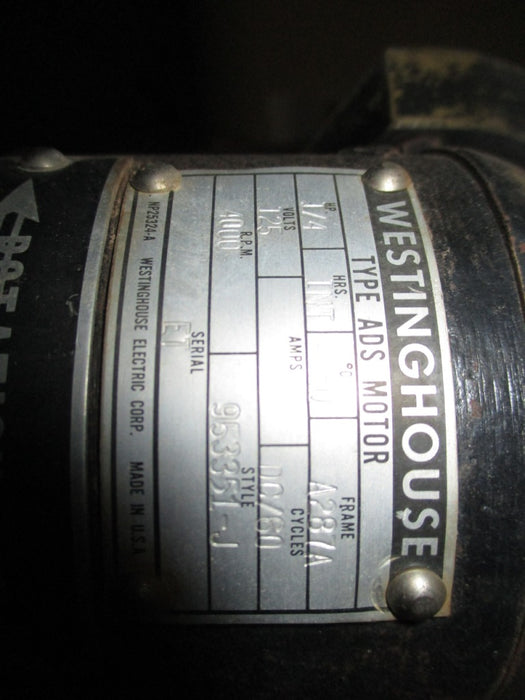 Westinghouse 953351-J DK-25 Motor