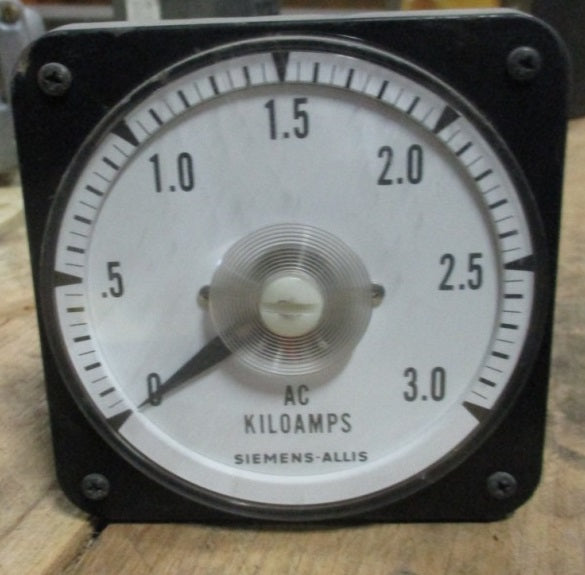 15-172-001-020 - Simens-Allis - 3.0 Kiloamps Meter
