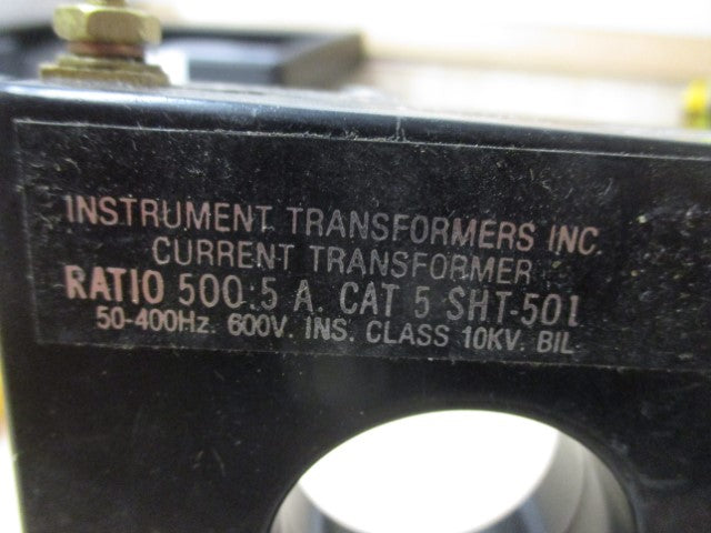 5 SHT-500 - Instrument Transformers - Current Transformer