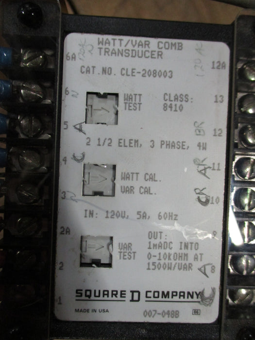CLE-208003 - Square D - Comb Transducer