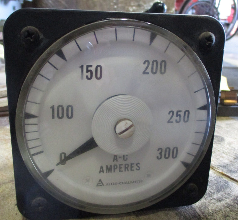 SRX2AAG - Allis Chalmers - 300 Ampere Meter