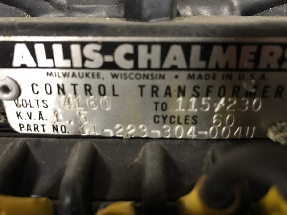 14-223-304-004U - Allis Chalmers - Control Transformer