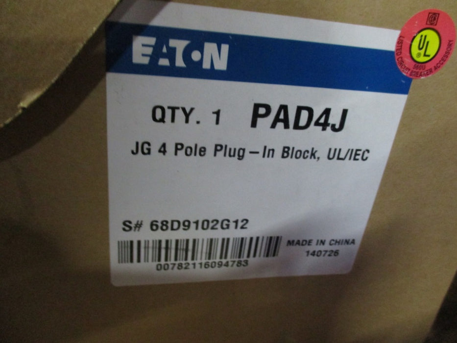 Eaton PAD4J Plug-In Block