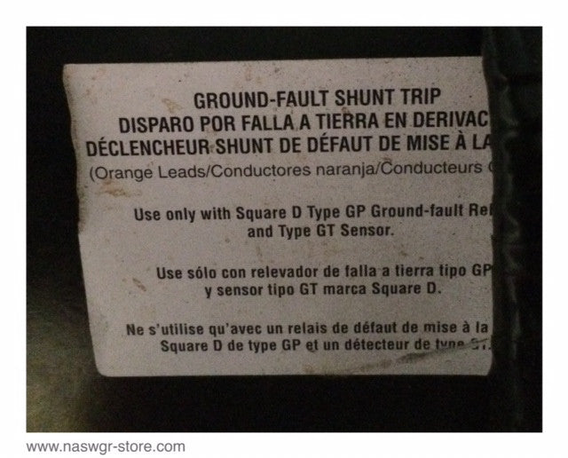 Square D PAF2036G Molded Case Circuit Breaker - 1200 Amp