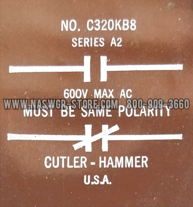 Cutler Hammer C800LNY2 Nema Size 5 Contactor
