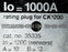 Merlin Gerin CK1200H Molded Case Circuit Breaker - 1000A/48v