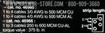 Merlin Gerin CK1200H Molded Case Circuit Breaker - 1000A/48v