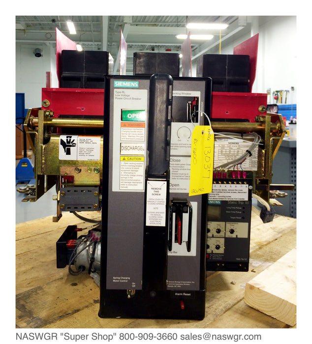 Siemens RL-1600 Circuit Breaker (E/O,D/O) - 1600 Amp