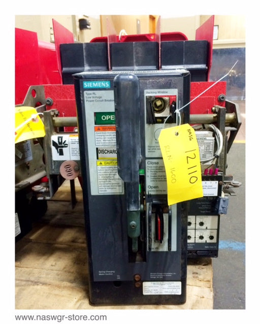 Siemens RLN-1600 Circuit Breaker (M/O,D/O) - 800 Amp