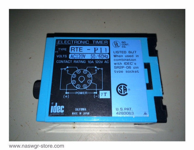 RTE-P11 ~ IDEC RTE-P11 Electronic Timer