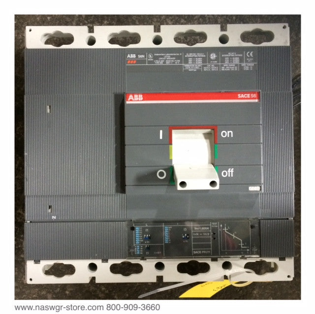 ABB SACE S6N Molded Case Circuit Breaker - 600 Amp