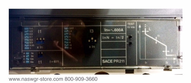 ABB SACE S6N Molded Case Circuit Breaker - 600 Amp