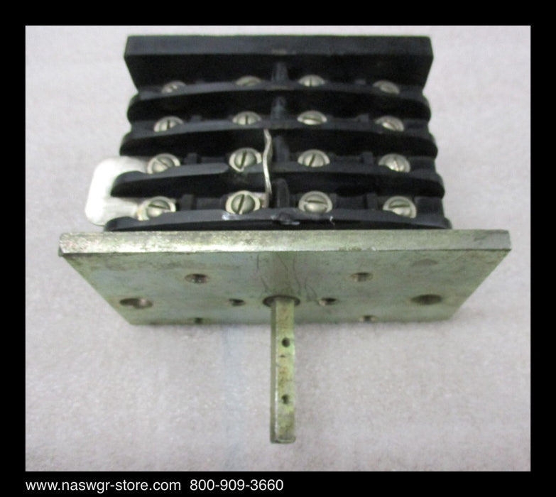 GE PowerVac Auxiliary Switch ~ Type SB-12 ~ Drawing Number 285A6238G1