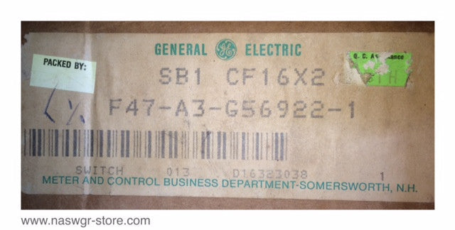 16SB1CF16X2 ~ GE 16SB1CF16X2 SB-1 Switch ~ Unused Surplus