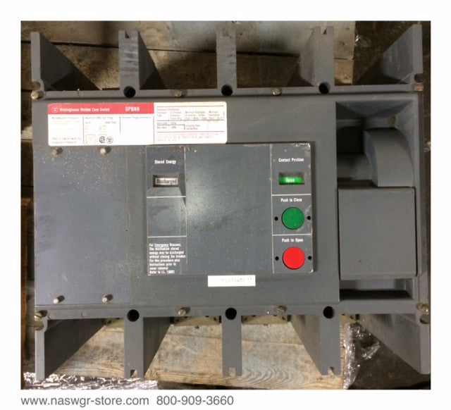 SPBNH 2000 Amp ~ Westinghouse 1230C70G03 Manual Transfer Switch