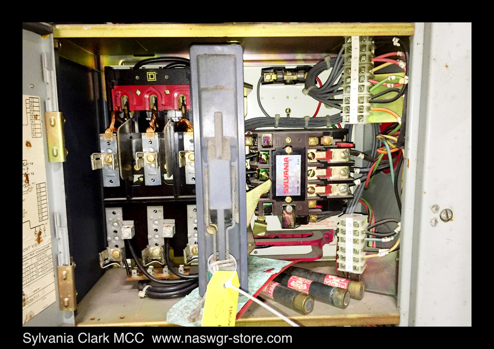 Sylvania Clark 6200 Series Motor Control Center