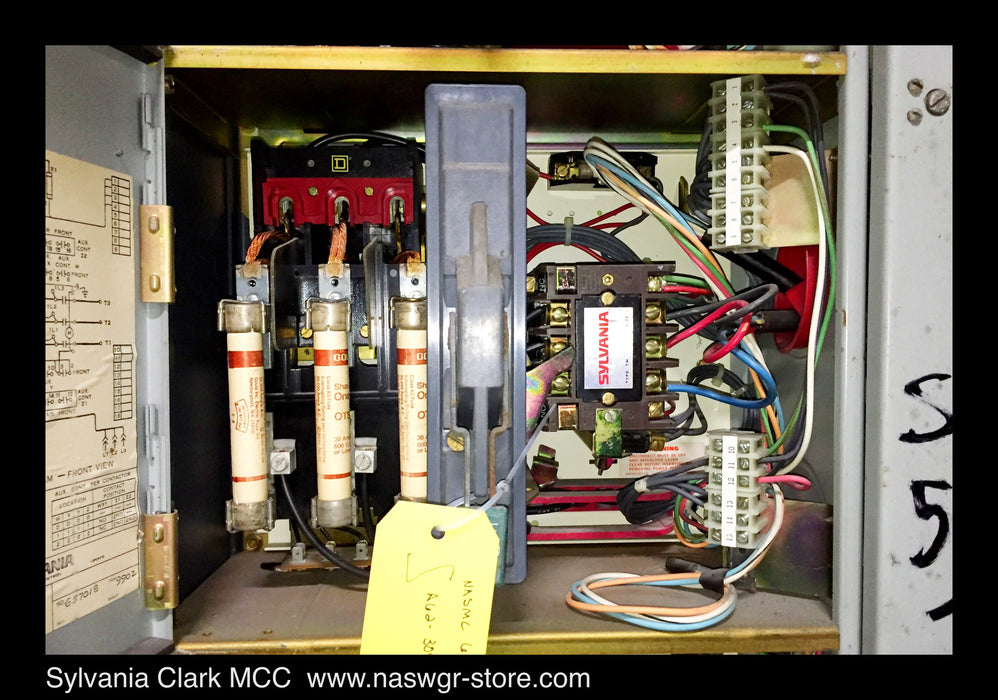 Sylvania Clark 6200 Series Motor Control Center