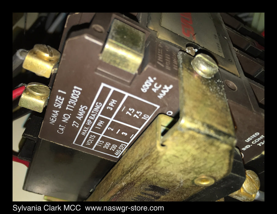 Sylvania Clark 6200 Series Motor Control Center