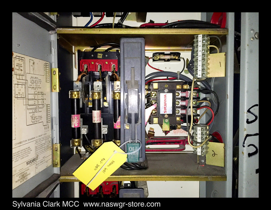 Sylvania Clark 6200 Series Motor Control Center