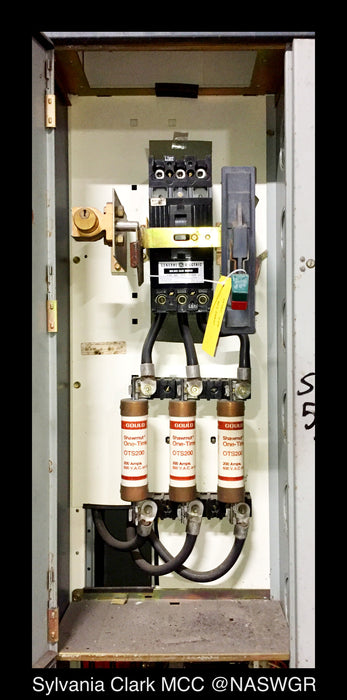 Sylvania Clark 6200 Series Motor Control Center