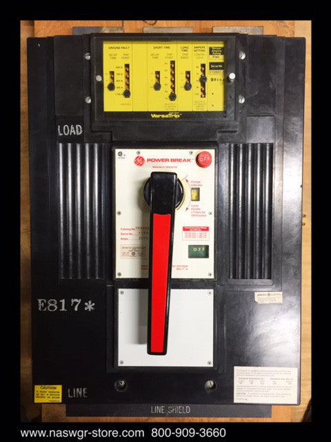 GE PowerBreak THSS8630DGBFC Circuit Breaker (M/O,B/I) - 3000 Amp