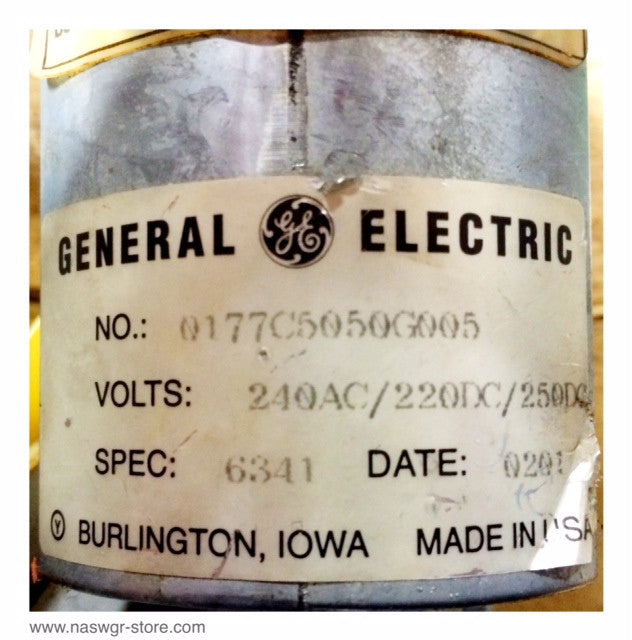 0177C5050G005 ~ GE 0177C5050G005 VB1 Charging Motor  240AC / 220DC/250DC ~ PowerVac