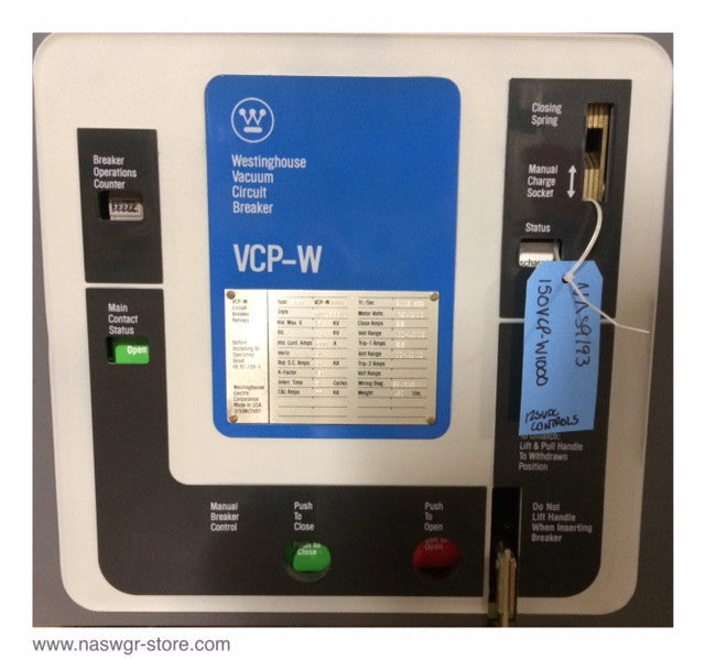Westinghouse 150VCP-W1000 Vacuum Circuit Breaker (E/O,D/O) - 1200 Amp