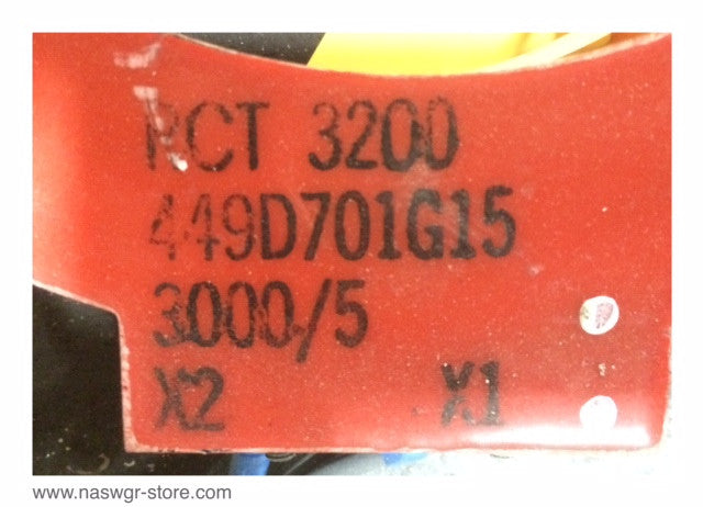 449D701G15 ~ Westinghouse 449D701G15 Current Transformer ~ 3000/5