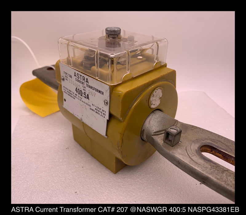 Astra 207 Current Transformer - 400:5 Amp