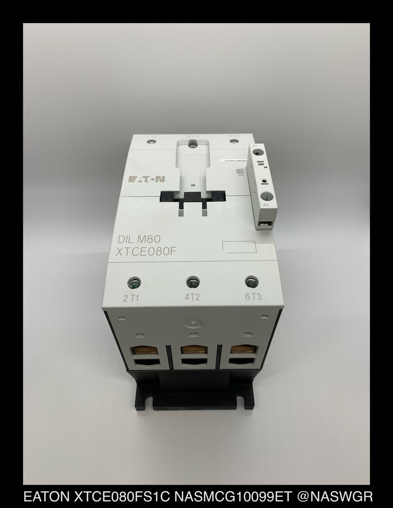 Eaton XTCE080FS1C XT IEC Contactor - Style#: 3-1820-083B- Surplus